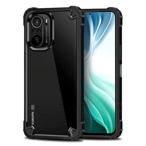 Redmi K40 / Redmi K40 Pro/Redmi K40 Pro Plus/Mi 11X / Mi 11X Pro/ Poco F3 Back Cover Case | Impulse - Black