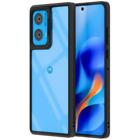 Motorola G96 Fusion Back Cover Case | Impulse - Black