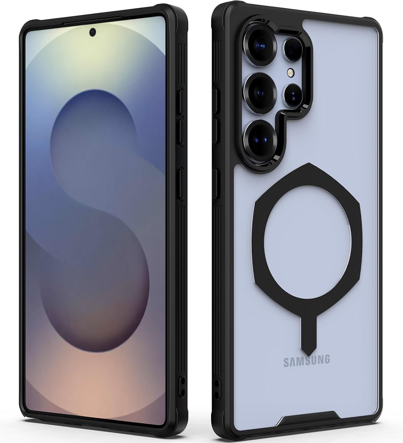 Samsung Galaxy S25 Ultra Back Cover Case Mag X Black