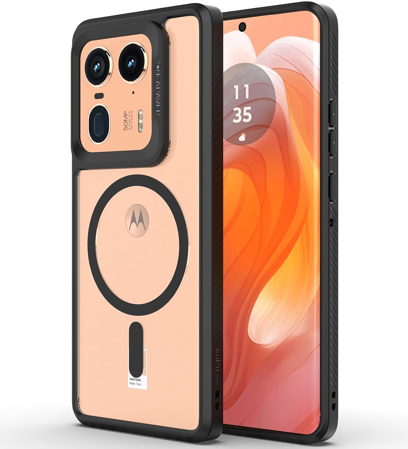 Moto Edge 50 Ultra Back Cover Case Mag X Black