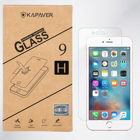 iPhone 6 / iPhone 6S Tempered Glass Screen Protector Guard | EDGE TO EDGE - 1 Pack