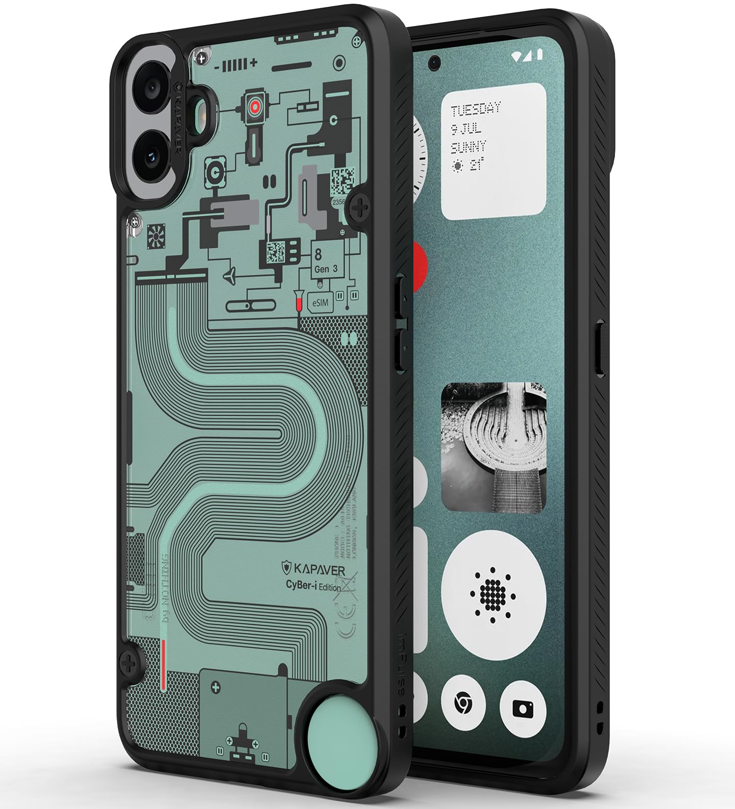 CMF Phone 1 By NOTHING Back Cover Case | CyBer-i Edition CMF Phone 1 By NOTHING Back Cover Case | CyBer-i Edition