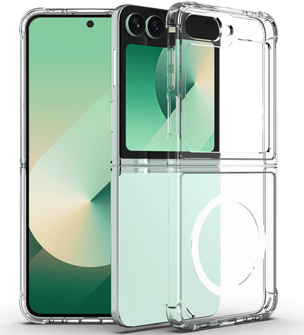 Samsung Galaxy Z Flip 7 FE Back Cover Case | Mag X - Black