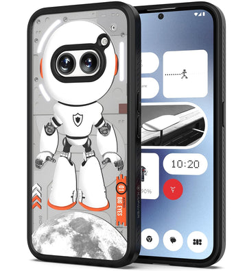 Nothing Phone 2a / 2a Plus 5G Back Cover Case | Impulse (Astro Big Eyes) - Black