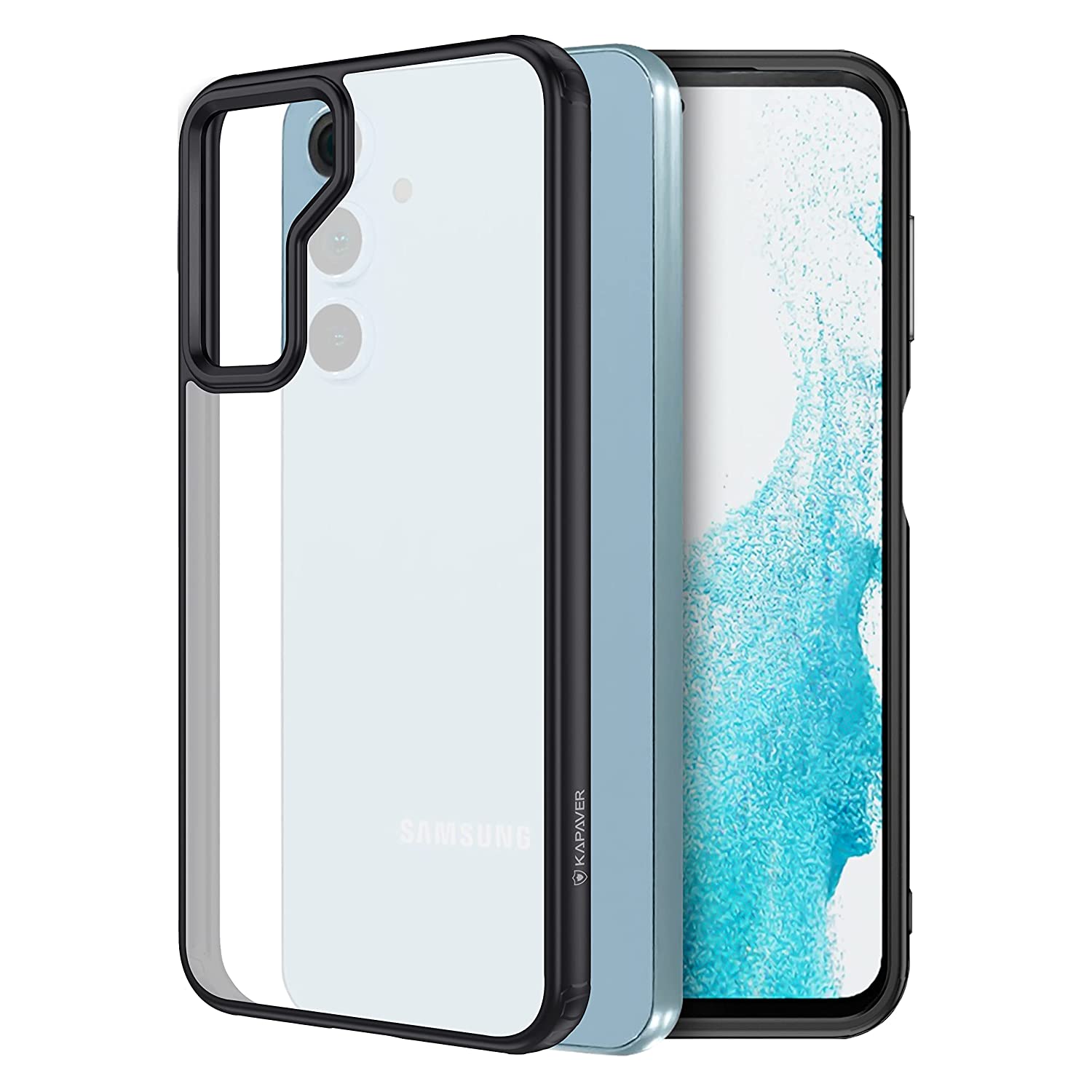 Samsung Galaxy A54 5G Back Cover Case Hybrid Hazy Black