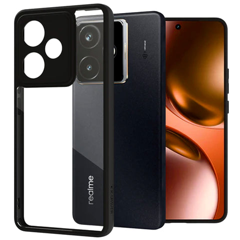 Realme GT 7 / GT 7T Back Cover Case | Hybrid - Black