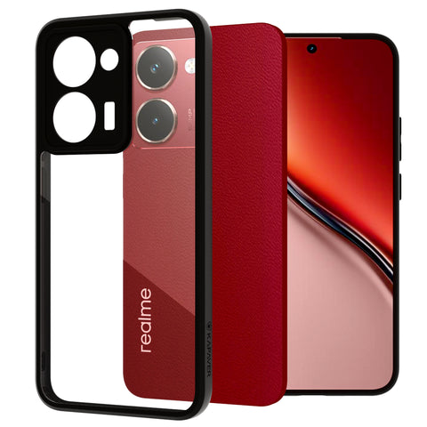 Realme P3 Ultra Back Cover Case | Hybrid - Black