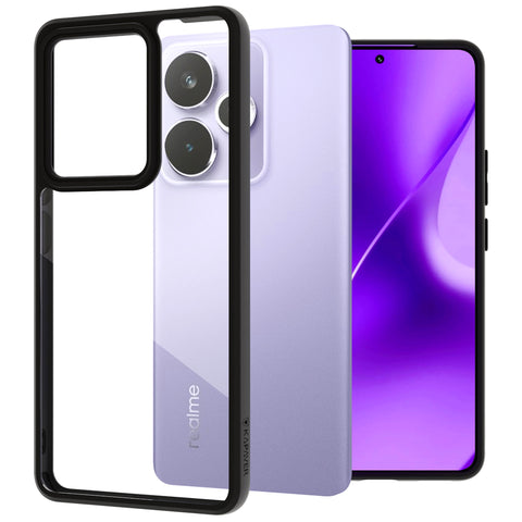 Realme 15 / 15 Pro Back Cover Case | Hybrid - Black