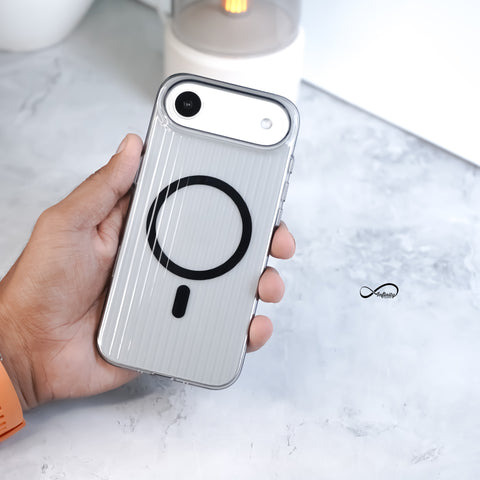 iPhone 17 Air Back Cover Case | Suitcase Mag-X - Matte Gray