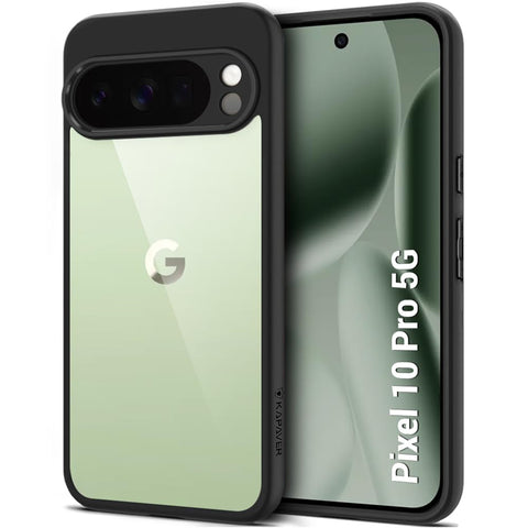 Google Pixel 10 Pro Back Cover Case | Hybrid - Black