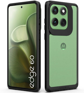 Moto Edge 60 Back Cover Case | Impulse - Black