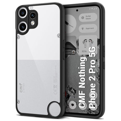 CMF Phone 2 Pro By Nothing Back Cover Case | Hybrid - Black