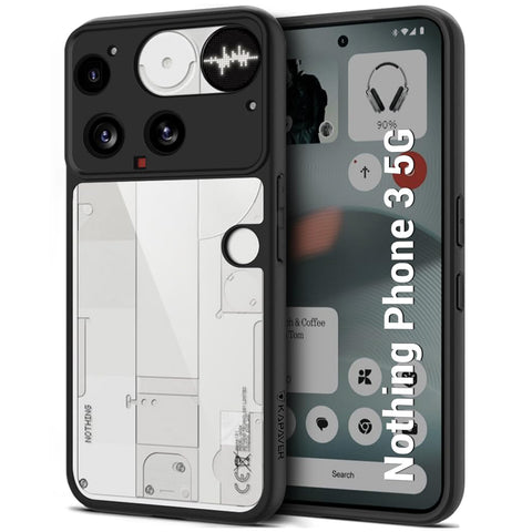 Nothing Phone (3) Back Cover Case | Hybrid - Black