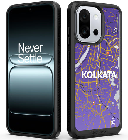 OnePlus 13S Back Cover Case | GPS Edition (Kolkata) Impulse - Black