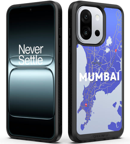 OnePlus 13S Back Cover Case | GPS Edition (Mumbai) Impulse - Black
