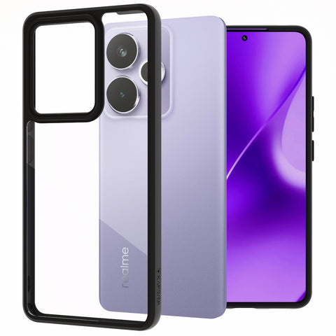 Realme 15 / 15 Pro Back Cover Case | Hybrid - Black