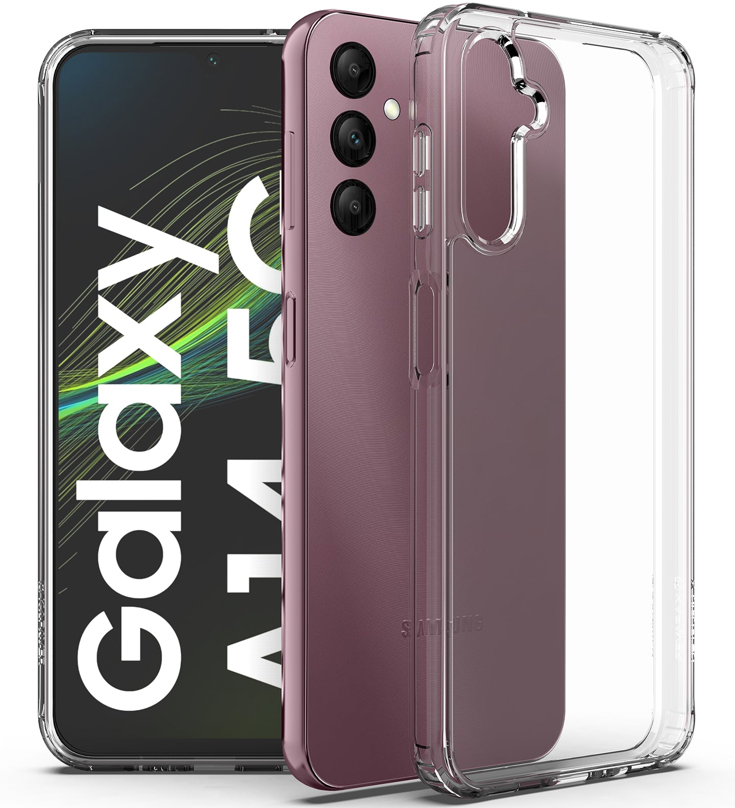 Samsung Galaxy A14 5G Back Cover Case Frosted Crystal Clear