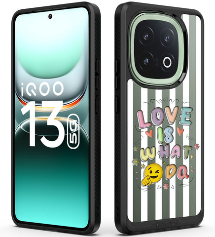 IQOO 13 Back Cover Case | (LWYD) Impulse - Black