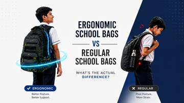 Ergonomic School Bags vs Regular School Bags - What's the Actual Difference?