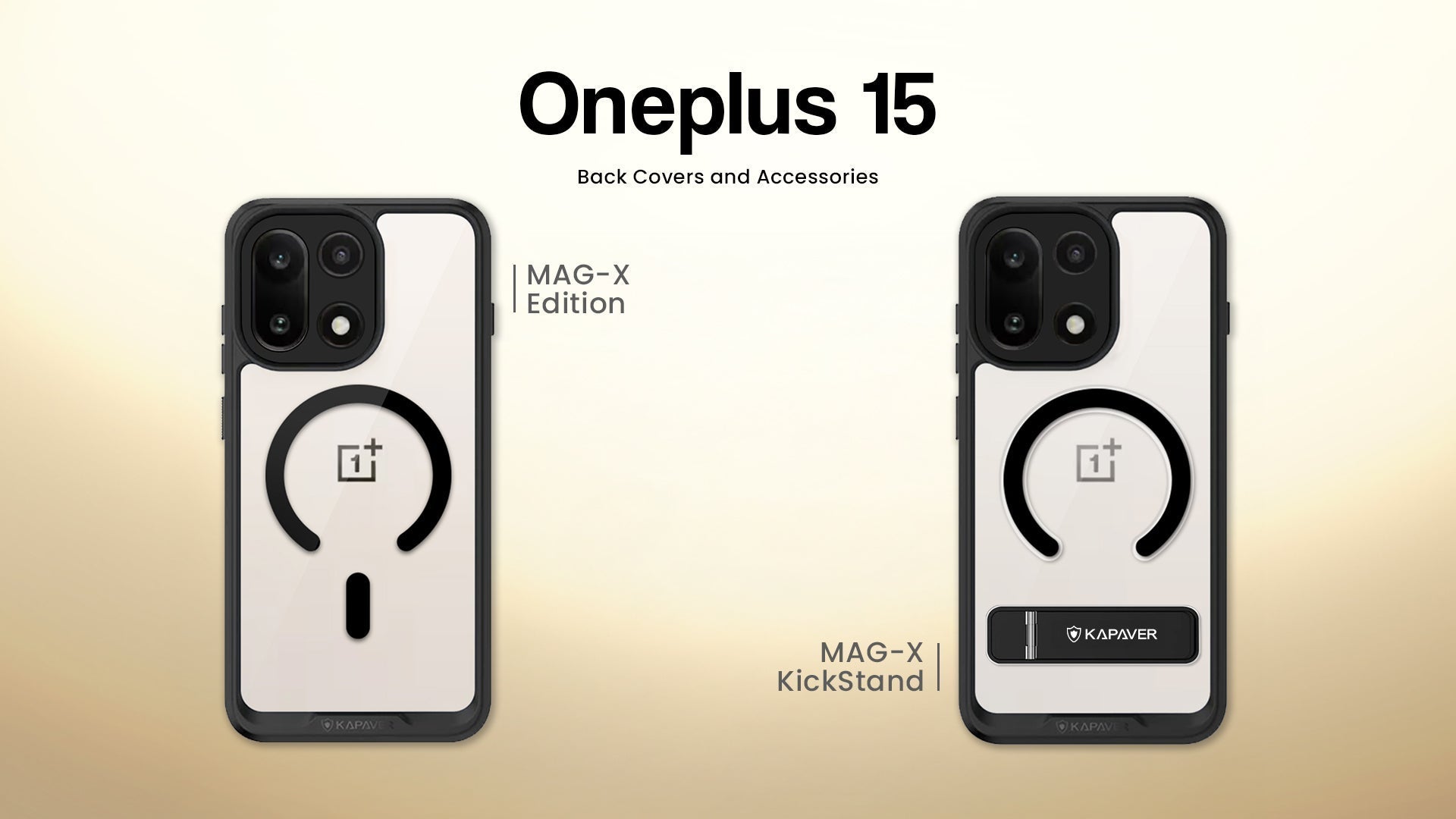 Back Cover Module Best OnePlus 15 Back Covers by Kapaver for 2025