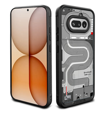 Nothing Phone 4a Back Cover Case | CyBer-i Edition - Black (01)