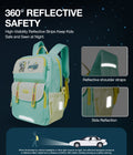 Lightweight AGS backpack for ages 4–7 with organized storage pockets