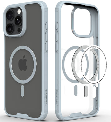 iPhone 16 Pro Max Back Cover Case | Mag X - Gray