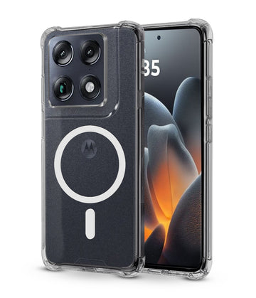 Moto Signature Back Cover Case | Essential Mag X - Bumper Clear