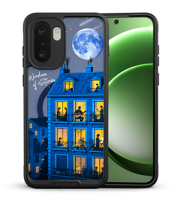 OnePlus 15R Back Cover Case |  Windows Tale Mag X - Black