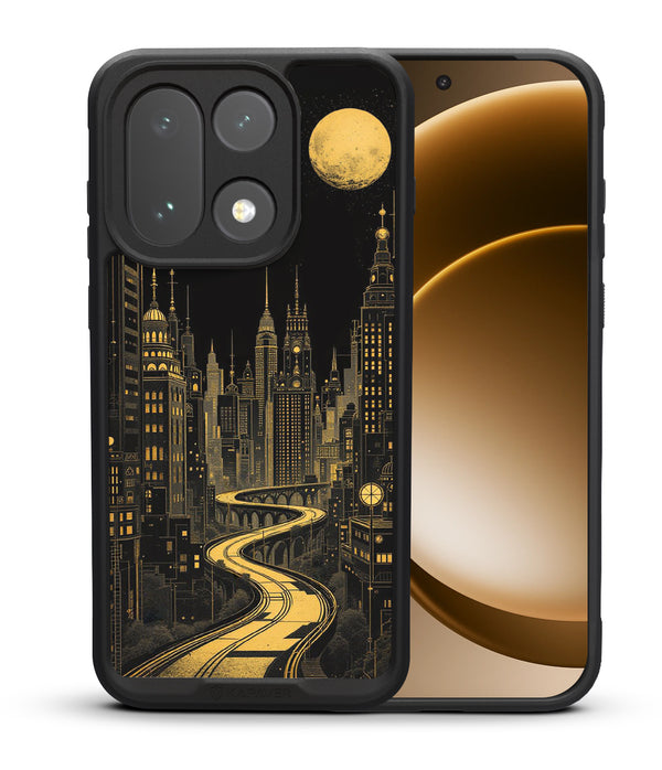 OnePlus 15 Back Cover Case | Glided Sky Line Mag X - Black