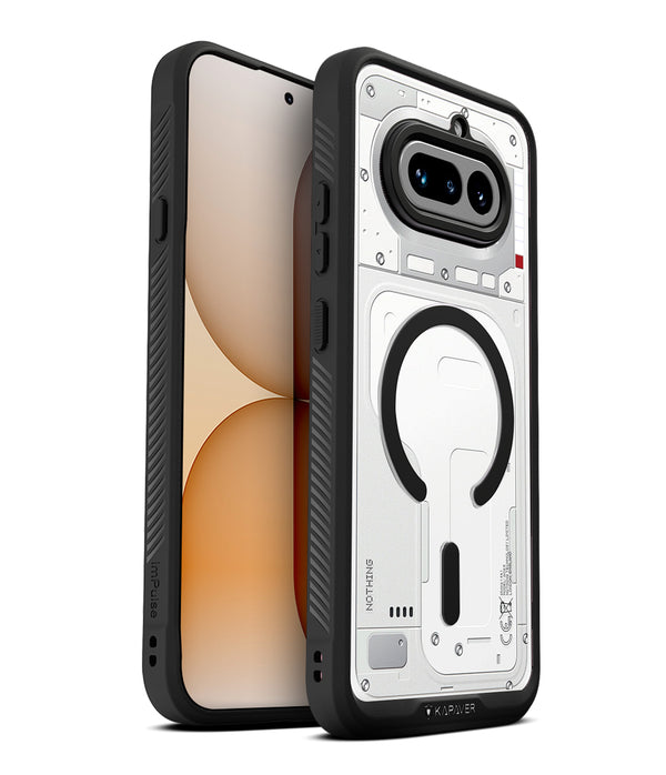 Nothing Phone 4a Back Cover Case | Mag-x Black