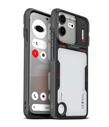 Nothing Phone 4b Back Cover Case | iON-X - Smoke Black