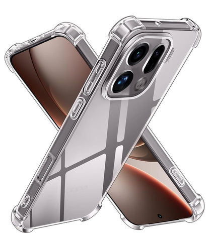 Oppo Find X9 Pro Back Cover Case | Essential - Bumper Clear