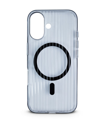 iPhone 16 Back Cover Case | Suitcase Mag-X - Matte Gray