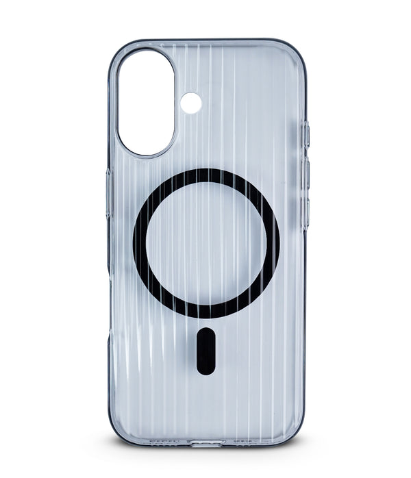 iPhone 16 Back Cover Case | Suitcase Mag-X - Matte Gray
