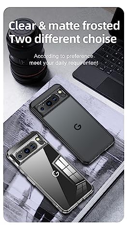 Google Pixel 8 5G Back Cover Case | Frosted - Crystal Clear