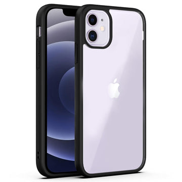 iPhone 12 Back Cover Case | Hybrid - Black