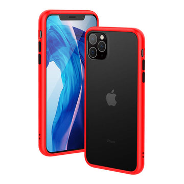 iPhone 11 Pro Max Back Cover Case | Ice Crystal - Red