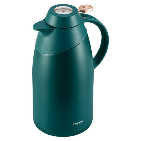 (PINKAH) Double Wall Stainless Steel Insulated Thermal Flask (1.5L) - Turkish Blue