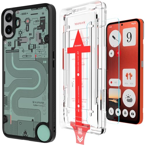 CMF Phone 1 By NOTHING Back Cover Case With Glass | CyBer-i Edition with Glass