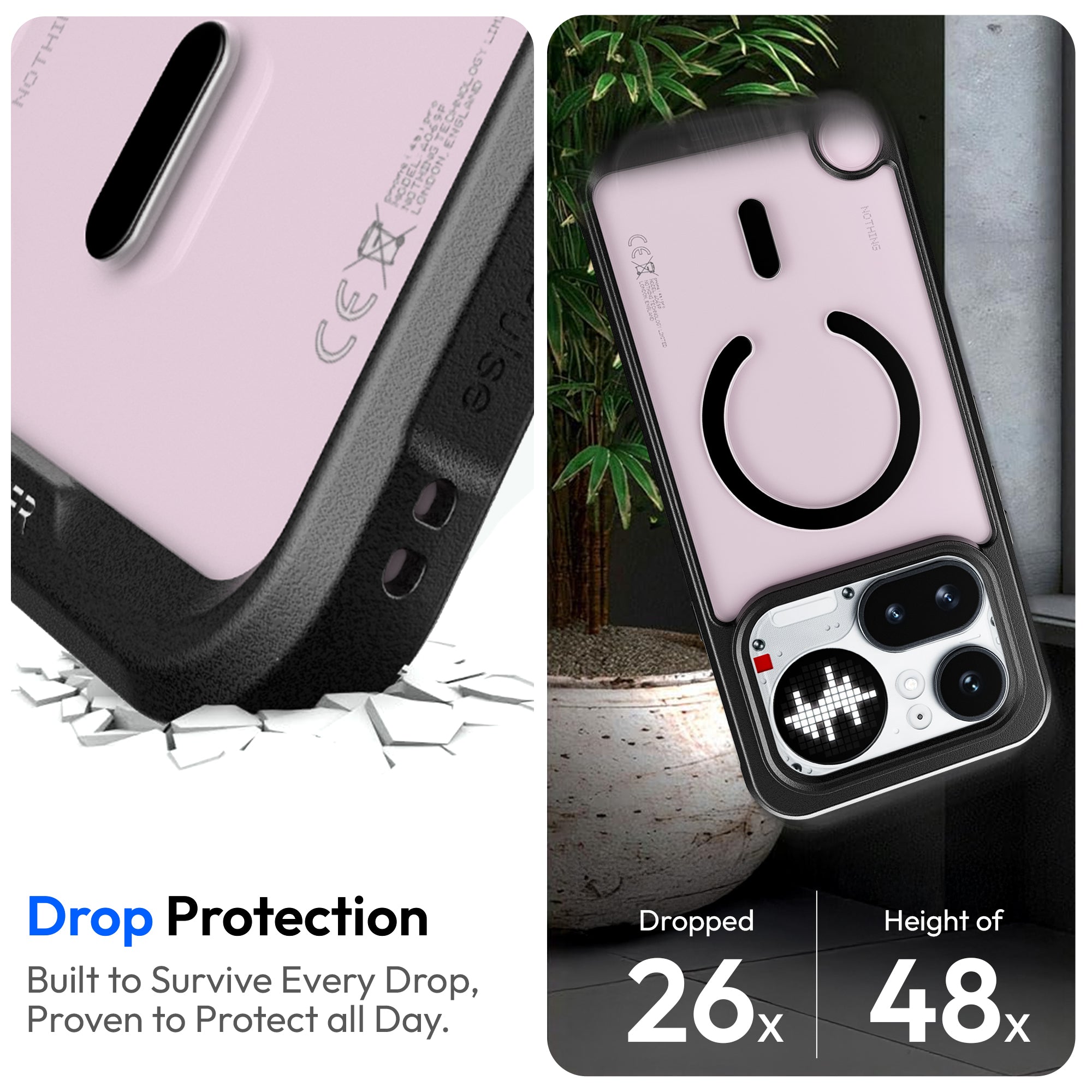Buy Nothing Phone 4a Pro Magnetic Case (Mag-X Black) | Premium