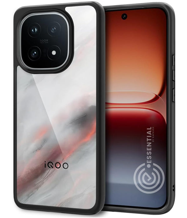 IQOO 15 Back Cover Case | Essential - Black