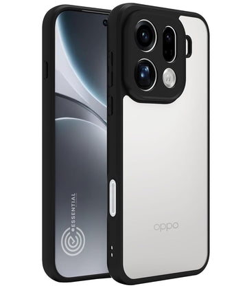Oppo Find X9 Pro Back Cover Case | Essential - Black