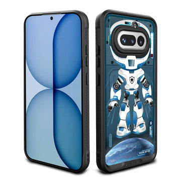 Nothing Phone 4a Back Cover Case | Impulse (Astro Big Eyes) - Blue