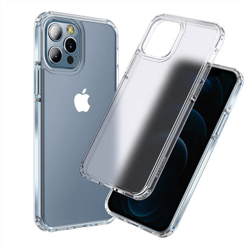 iPhone 13 Pro Max Slim Back Cover Case | Ice Crystal - Clear