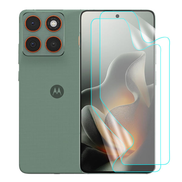 Moto Edge 70 Screen Protector Guard [Matte Clear] | Easy Do Film - 2 Pack [NOT TEMPERED GLASS]