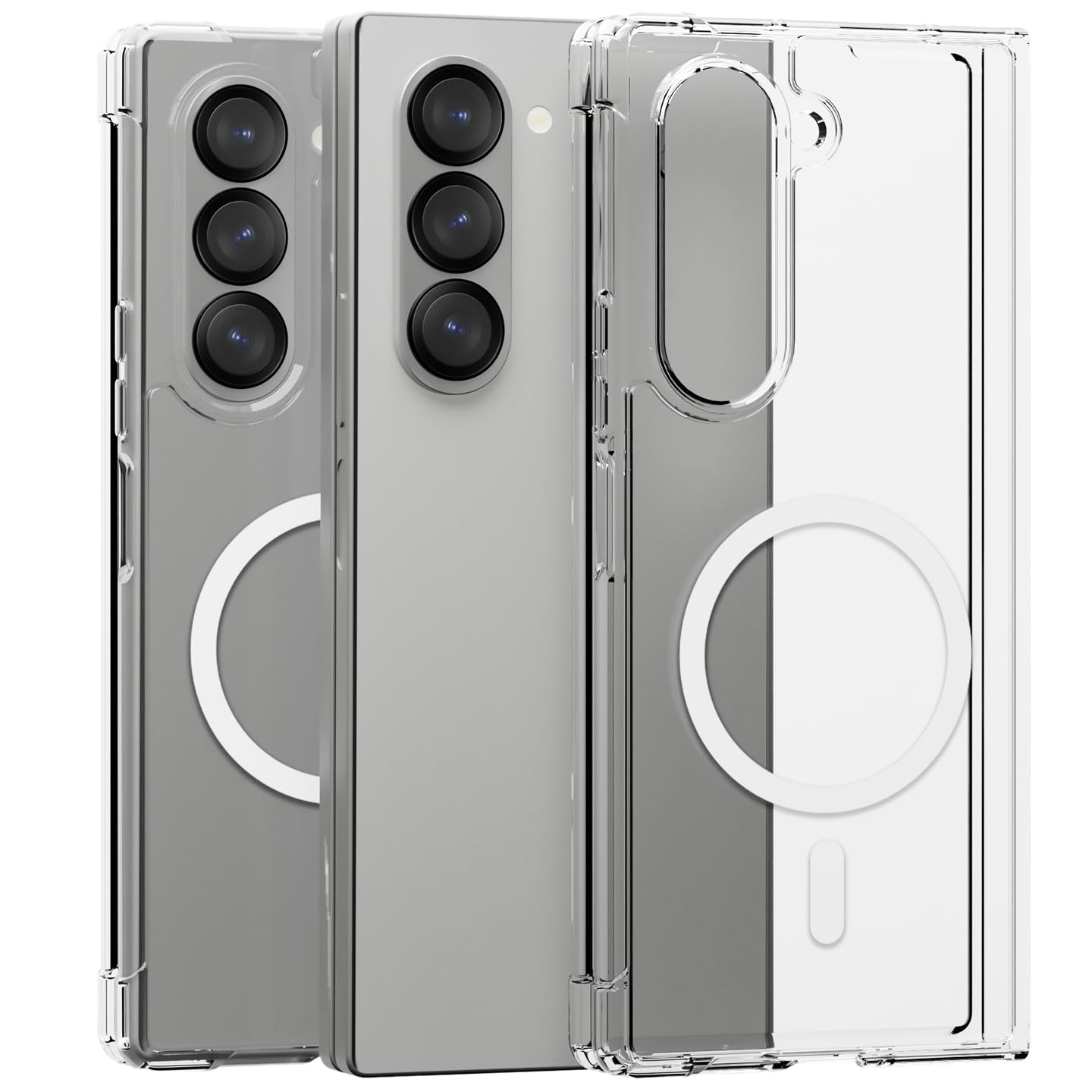 Samsung Galaxy Z Fold 6 Back Cover Case | Mag X - Clear
