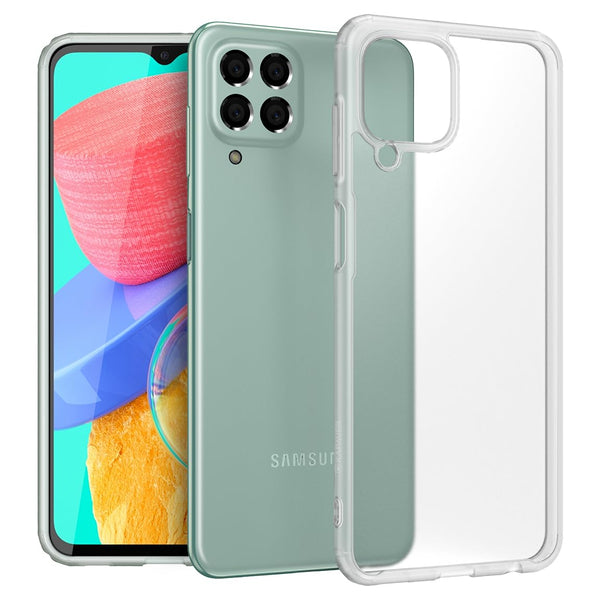 Samsung Galaxy M33 5G Back Cover Case | Frosted - White
