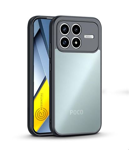 Xiaomi Poco F8 Pro Back Cover Case | Essential - Black