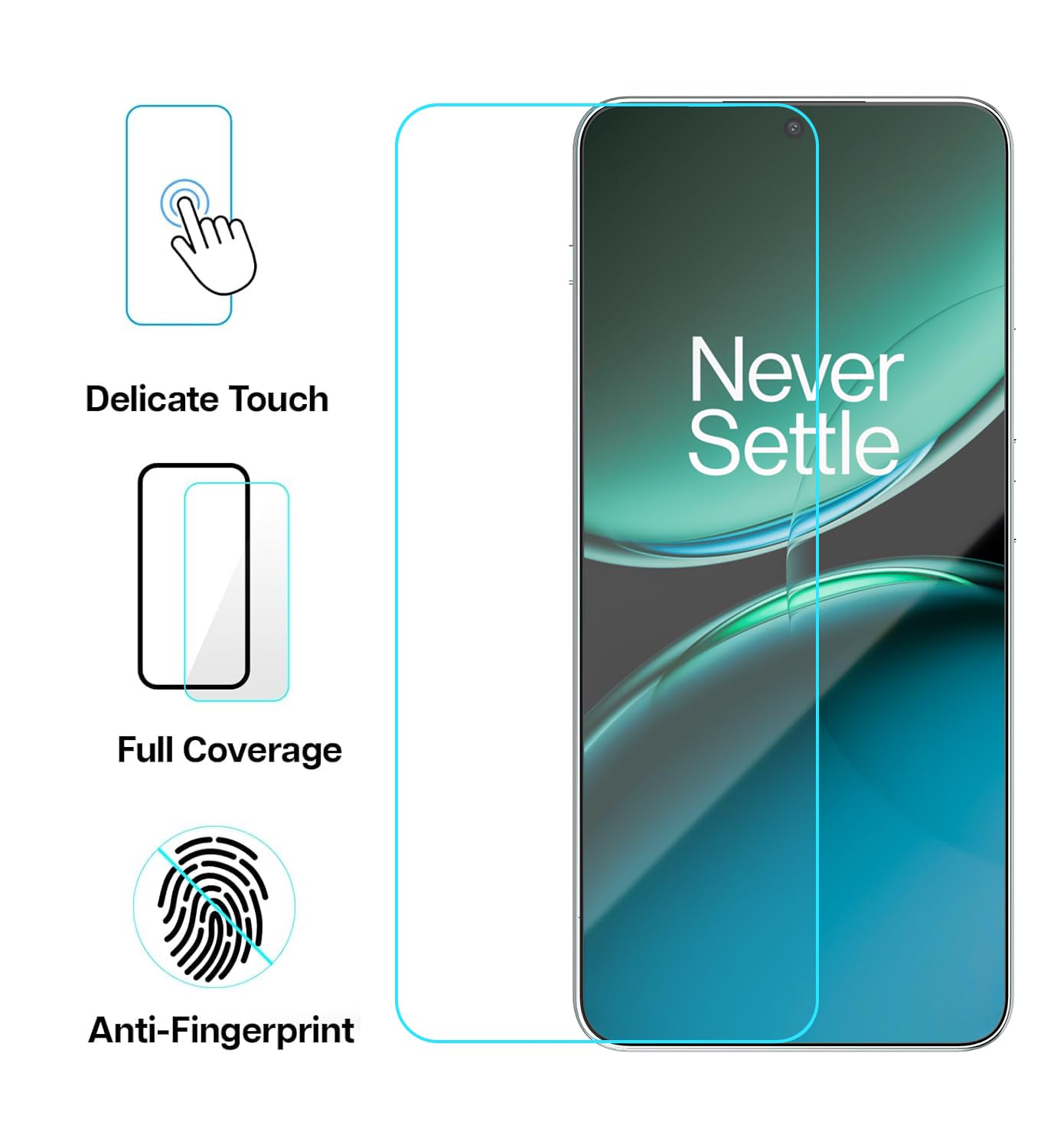 Lens Protector Oneplus Nord N10 Screen Protector 【3+2-Pack